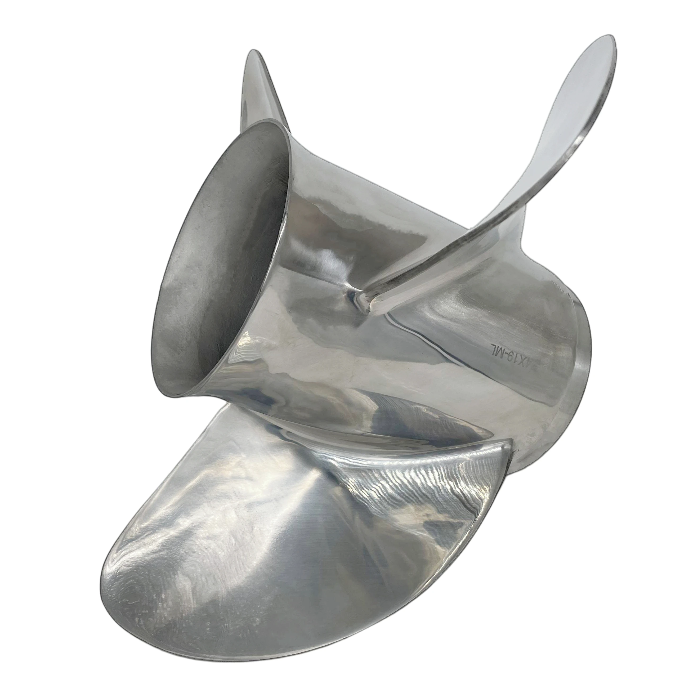 Propeller 13 3/4X21 Yamaha Outboard 60HP-115HP 3 Blades Stainless Steel Prop SS 15 Tooth LH Left Rotation