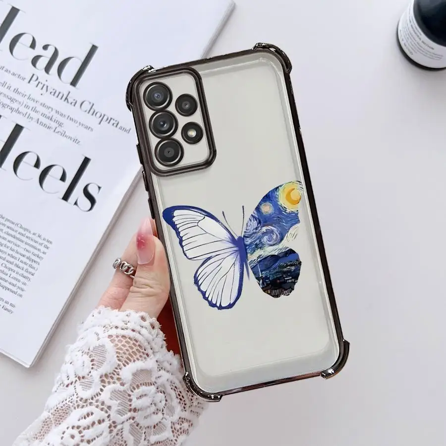 فان جوخ التصميم الإبداعي لينة غطاء حقيبة لهاتف سامسونج غالاكسي A24 A25 A33 A13 A35 A36 A52 A17 A15 A26 A16 A21s #3