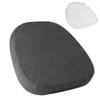 Comfortable breathable seat cushion - wave shaped sponge massage seat cushion can relieve the pressure on hips, butt cushion