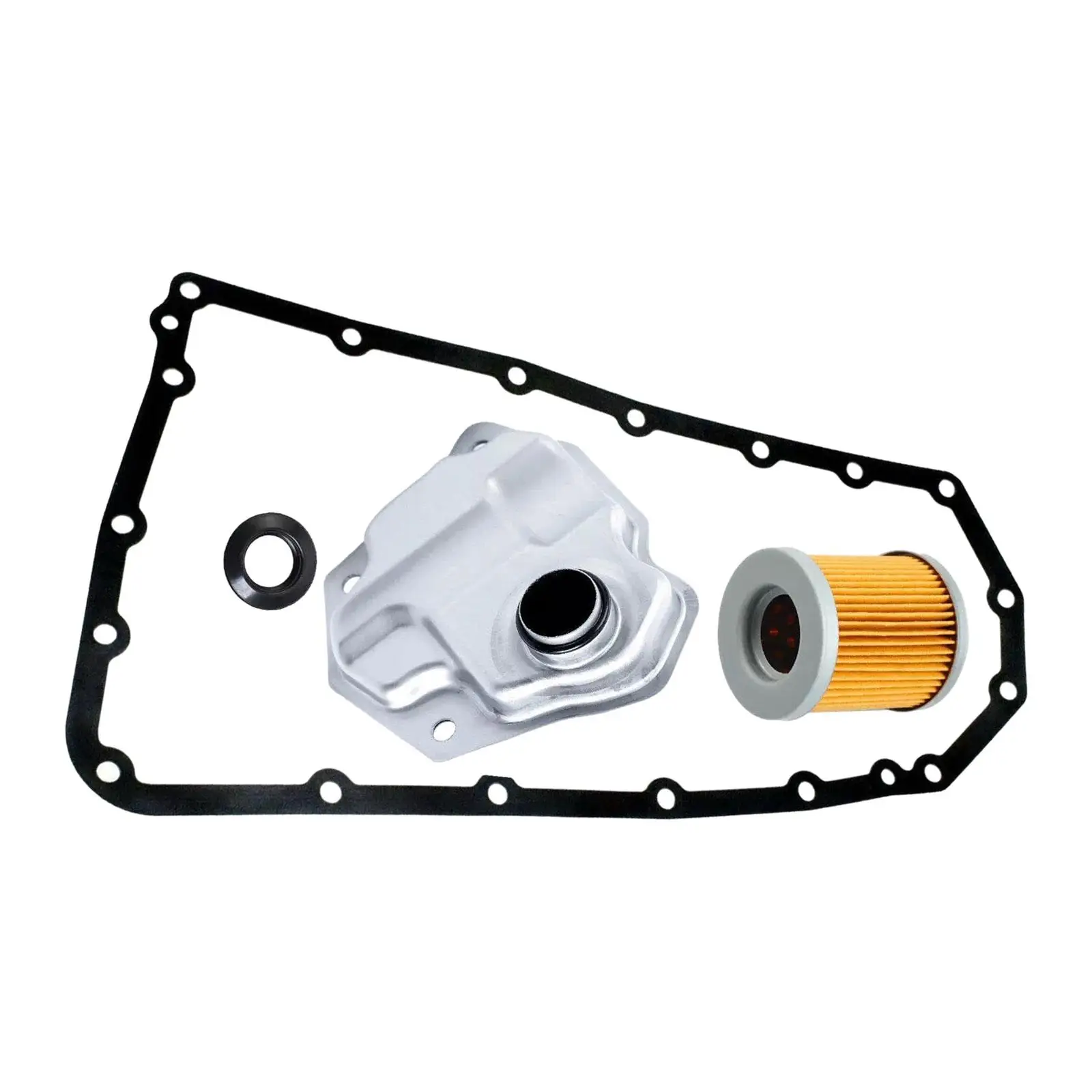 

Oil Pan Gasket Kit with Filter Automatic Transmission Metal Oil Cool Solution for JF011E Gearbox Upgrade
