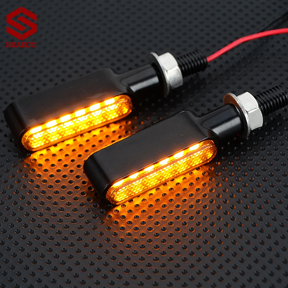Universal Mini Led Motorcycle Turn signal Light Lamp Indicators Blinker Clignotant Moto led for Yamaha Honda Kawasaki Cafe Racer