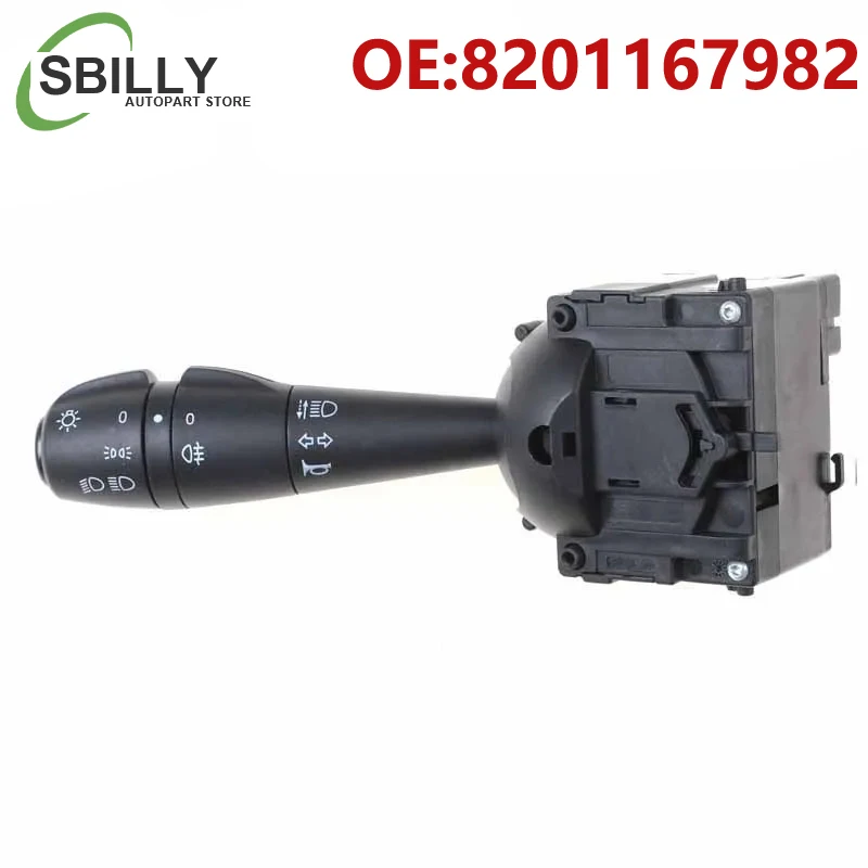 8201167982   Interruptor de sinal de volta da coluna do indicador de direção para renault logan thalia dacia dokker duster lodgy sandero stepway mk ii