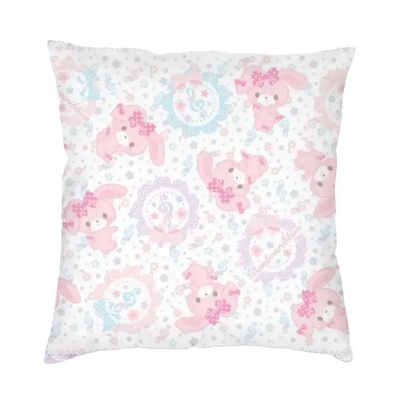 printing cushion for living room, pillowcase, anime, manga, sugarbunnies, cartoon, TV Peach skin polyester pillowcase