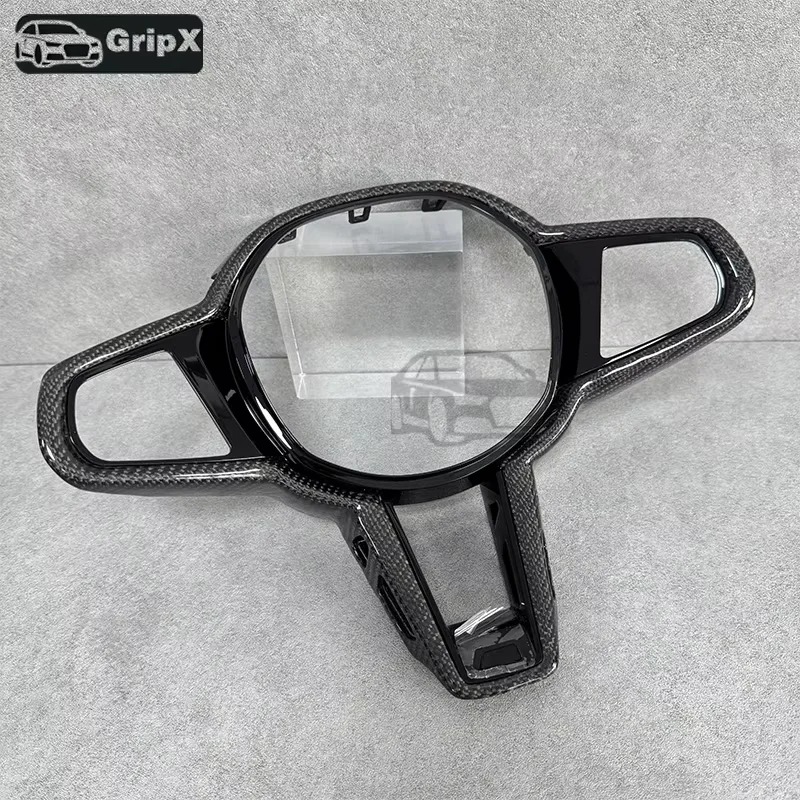 Suitable for BMW M3 M4 G30 G31 G26 G03 G04 G87 G80 G82 G81 F90 G20 Carbon Fiber Steering Wheel Decorative Frame
