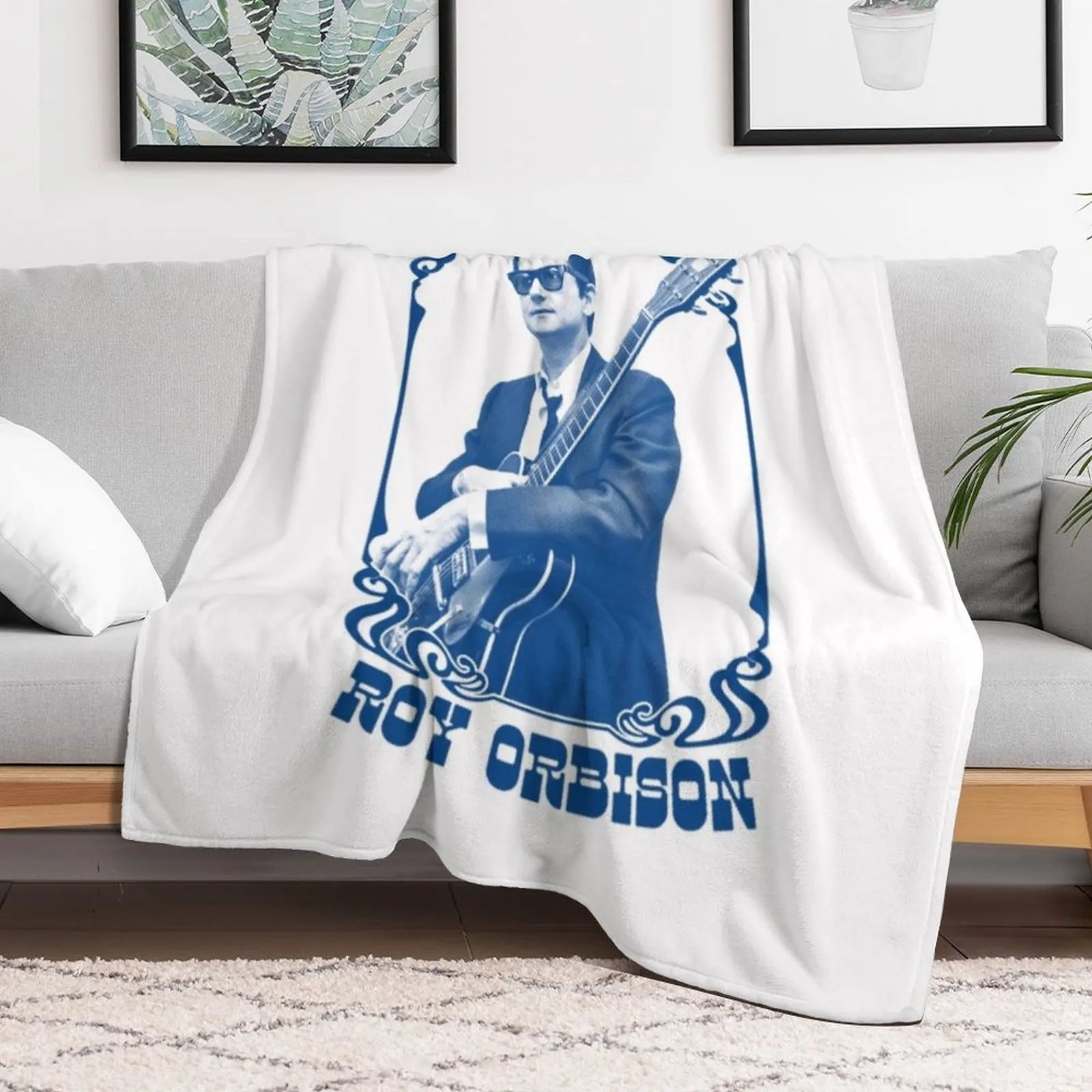 Roy Orbison Throw Blanket heavy to sleep Blankets For Bed bed plaid Blankets