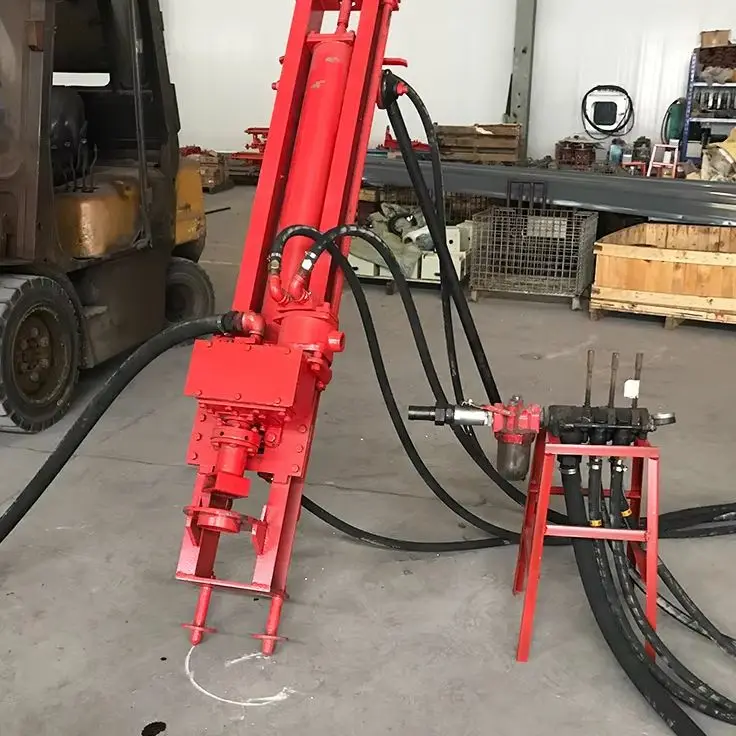 Customized Light DTH Hammer Drill 40M Capacity Adjustable Angle Heavy Torque For Quarry Road Construction