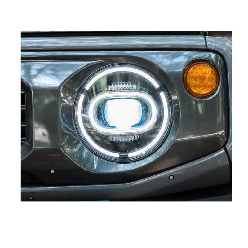 Suitable for JB64 Sierra JB74 Jimny with DRL Dual Light Guide LED Headlight Assembly