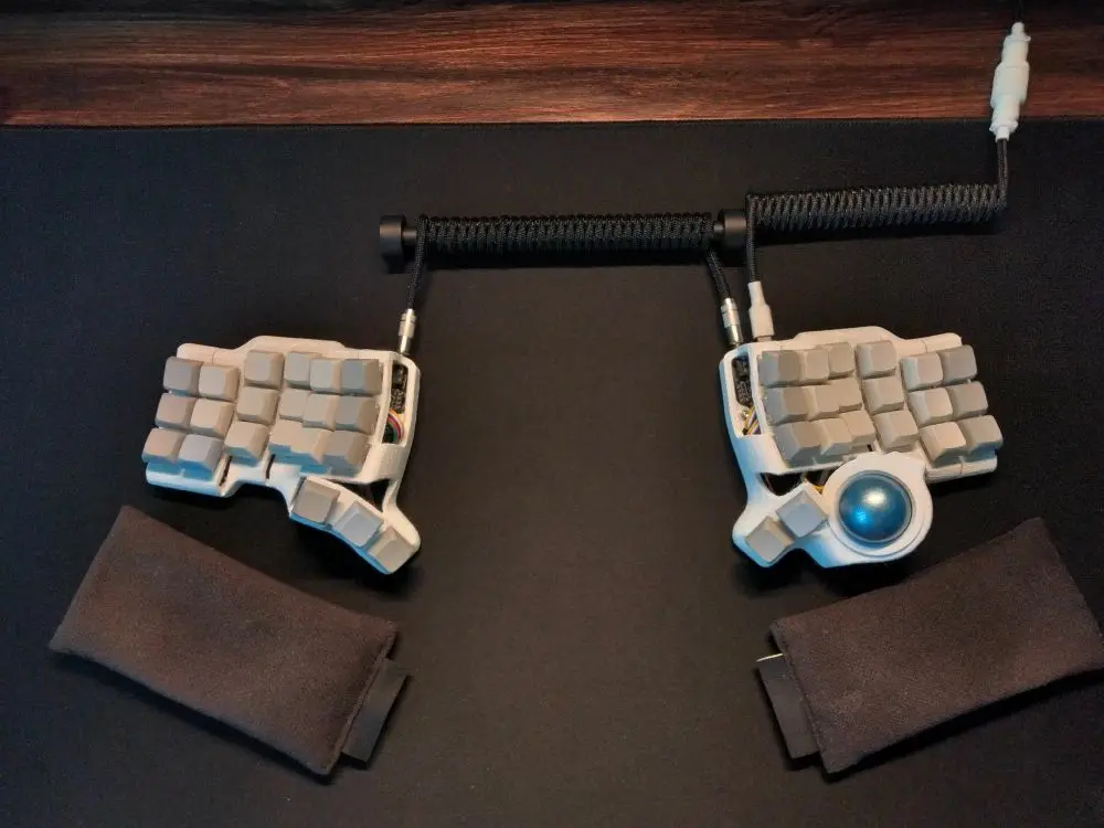 Angitu Sofle Tastatur gewickelt Trrs Handmake DIY Split Datenkabel Dopamin mechanische Tastatur Sofle Datenkabel übertragung – Detail 2