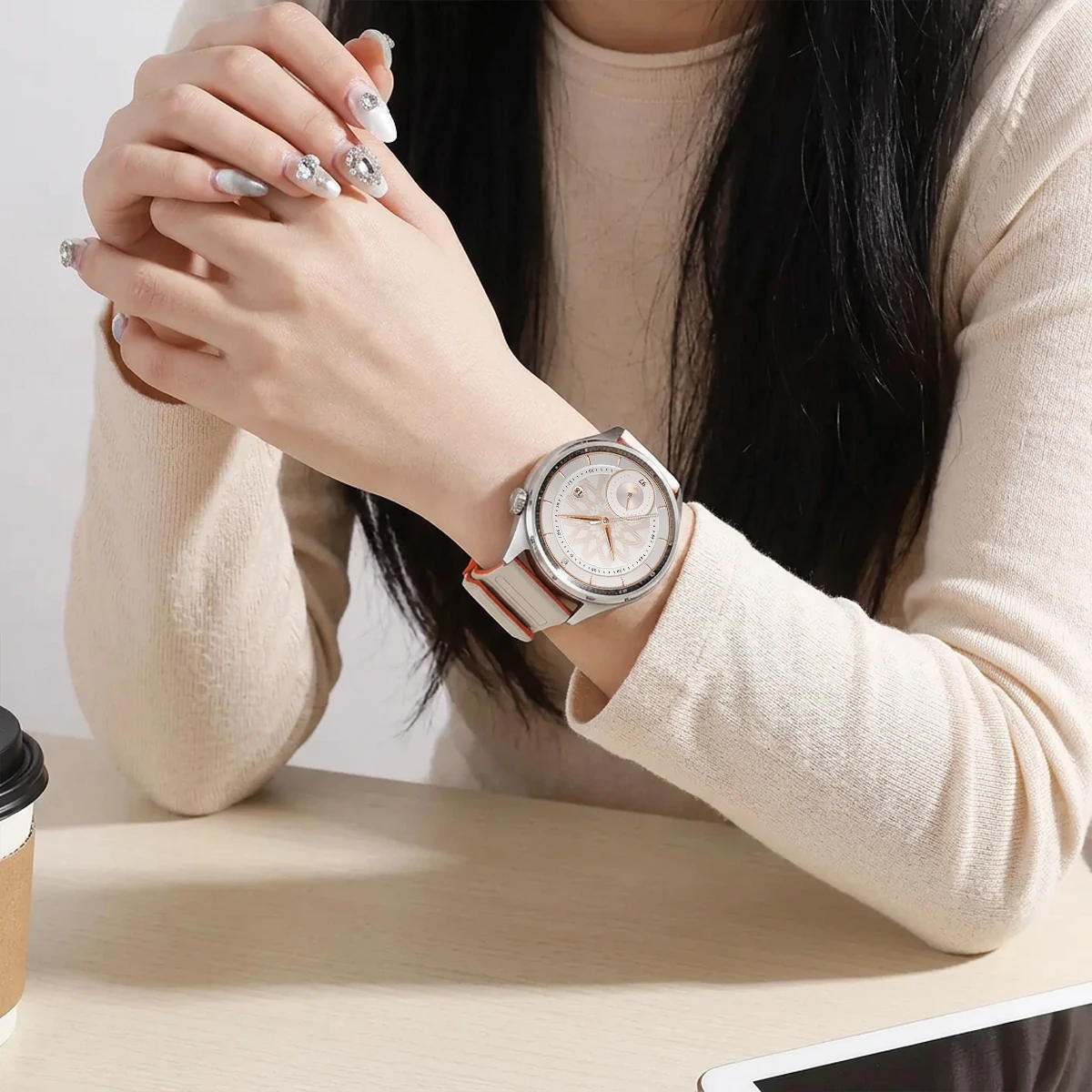 18/22MM Two Tone Silicone Band for Huawei Watch GT 7/6/5/4/Pro 46MM Sport Magnetic  Strap for Huawei Watch GT 5/6 41mm Bracelet