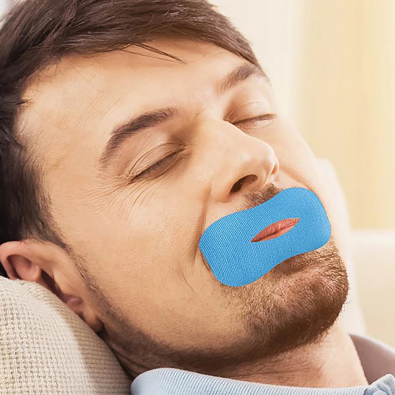 Hot Sale10/30Pcs O-shaped Anti-Snoring Stickers Adult Children Preventing Mouth Breathing At Night Mouth Correction Sticker Tape
