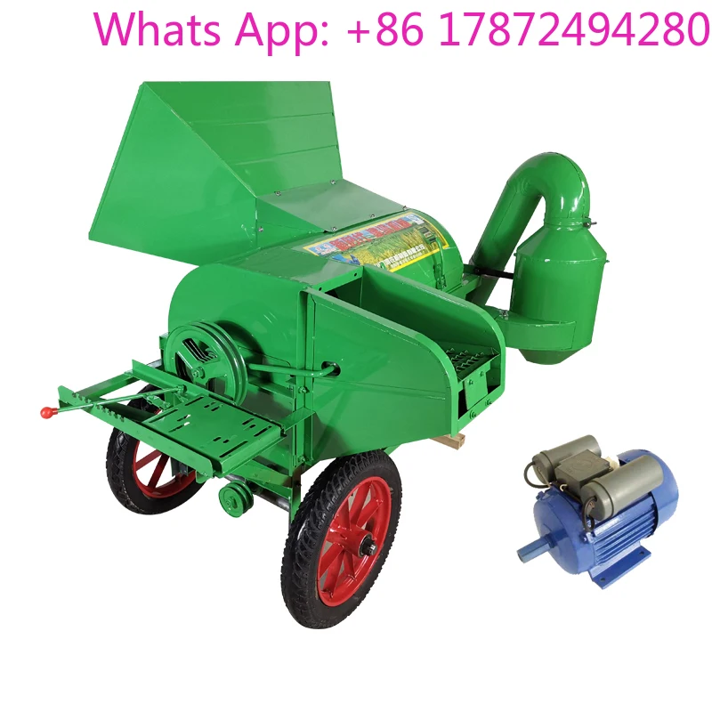 Electric Rapeseed Threshing Machine Wheat Millet Soybean Sorghum Sesame Rice Multi-functional Threshing Machine 200-500