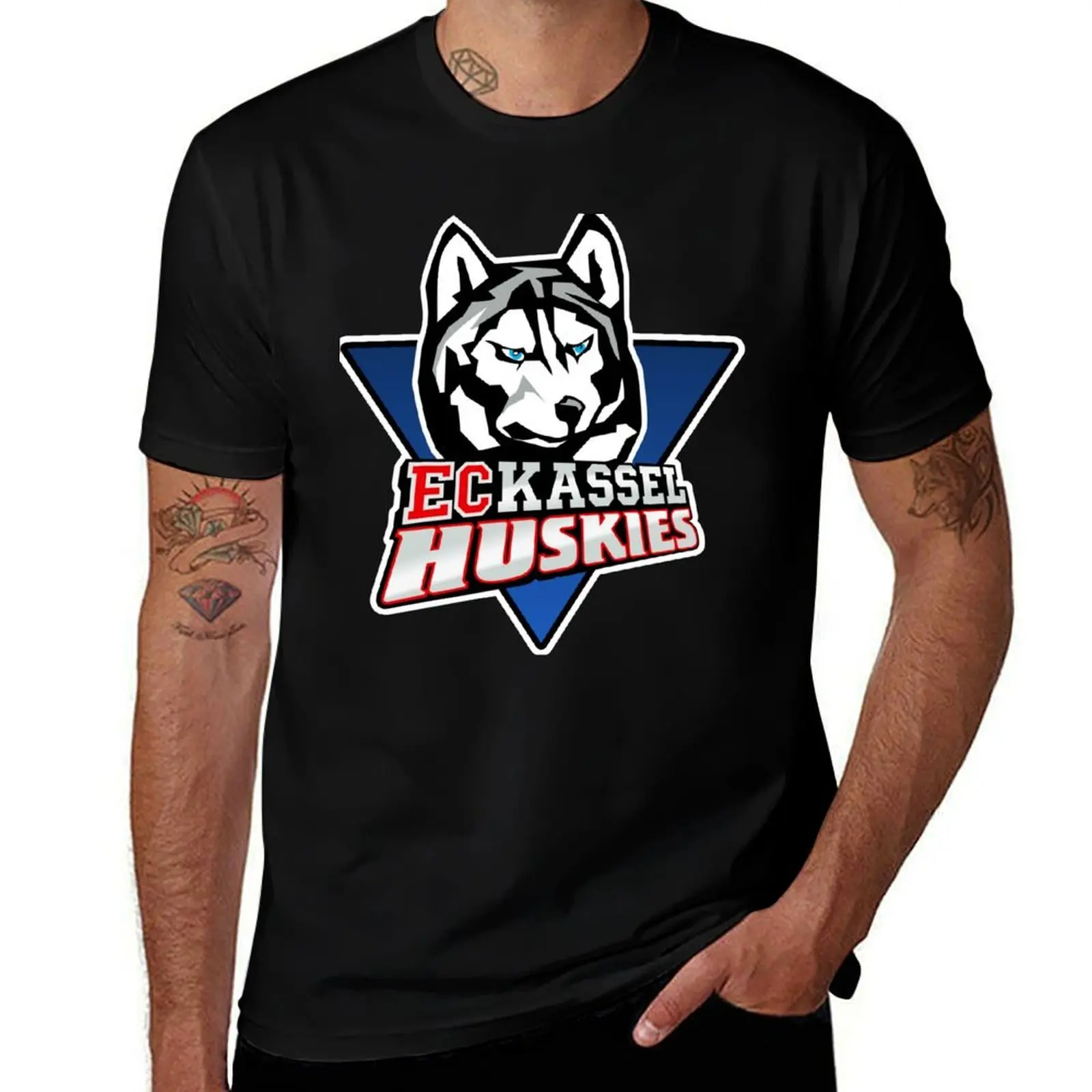 

t high men shirt men t cotton for man quality shirts t Kassel shirt Huskies man T-Shirt 100% cotton