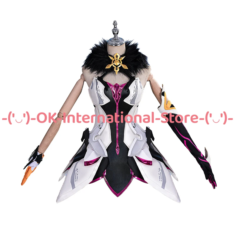 أزياء هونكاي إمباكت الثالث هيرشر أوف ذا بايد التأثيرية مجموعة الملكة زي شخصية اللعبة زي حفلات الهالوين كرنفال