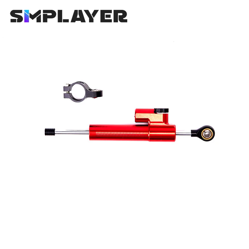 

Simplayer Stabilizer Steering Damper 24-step Adjustable Rudder Damper Rudder Pedals Damper Support Kit For Inxing