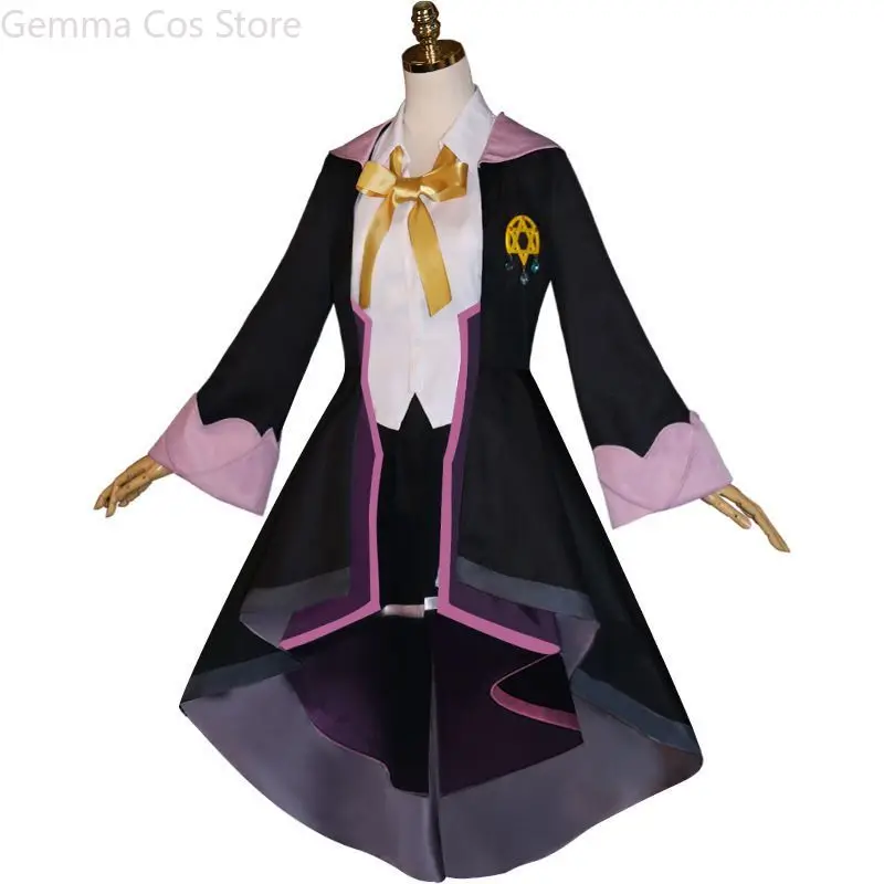 Anime The Journey of Elaina Cosplay Costume Ashen Witch Character Outfit Lovely Halloween