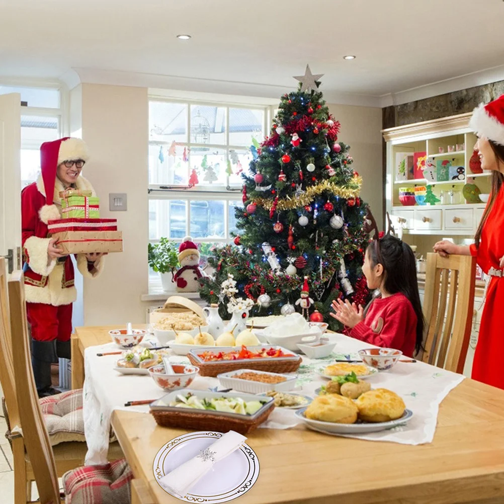 

12 шт. декоративные пряжки для салфеток в виде снежинок, отличная долговечность, замечательный выбор подарка для особых случаев, декор, кольца для салфеток