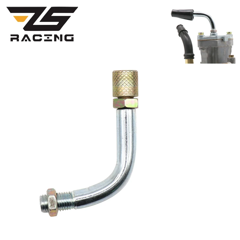 ZS Racing 90-degree Throttle Cable Adjuster For PHBG Keihin PWK PJ PWM PE Mikuni TM VM Carburetor Spare Parts