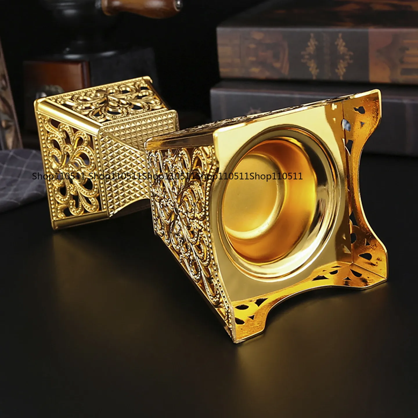 Middle Eastern Arabic incense burner, sandalwood burner, metal incense burner, Dubai church household indoor incense burner