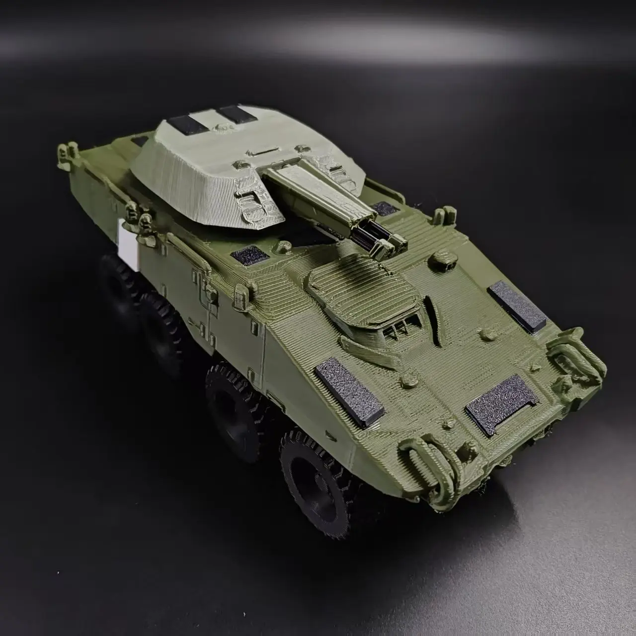 3D Printed Mini Infantry Fighting Vehicle & Tank Model Toy Gift for Boys' Collection