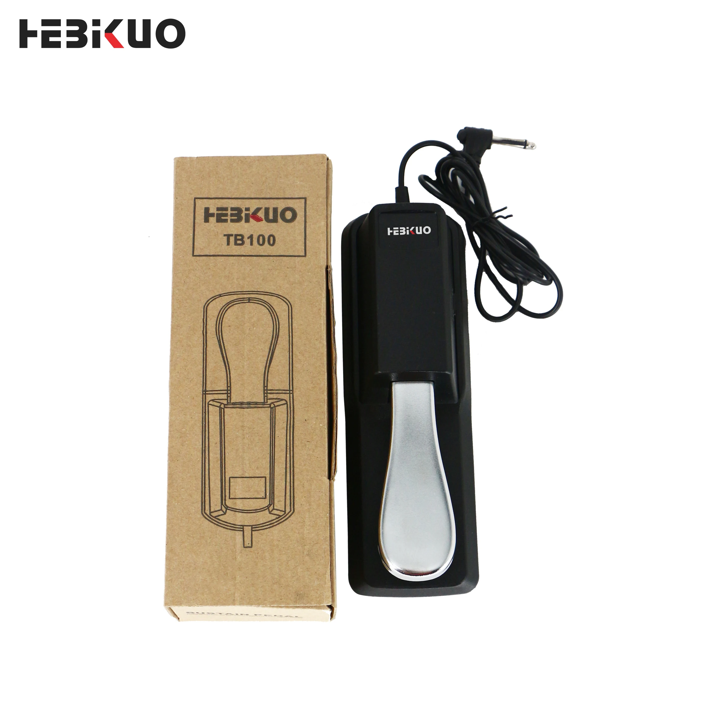 HEBIKUO TB100 Keyboard Piano Pedal Musical Instrument Accessory For Keyboard Digital Piano