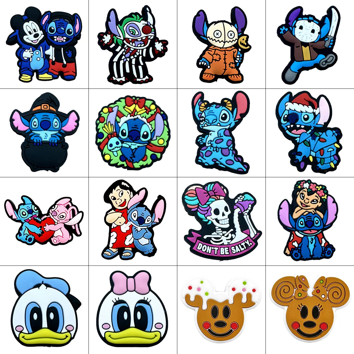 

Silicone Beads 10PCS Stitch Focal Beads FOR Baby DIY String Pen Beads Nipple Chain Jewelry Accessories Kawai Wholesale Gifts