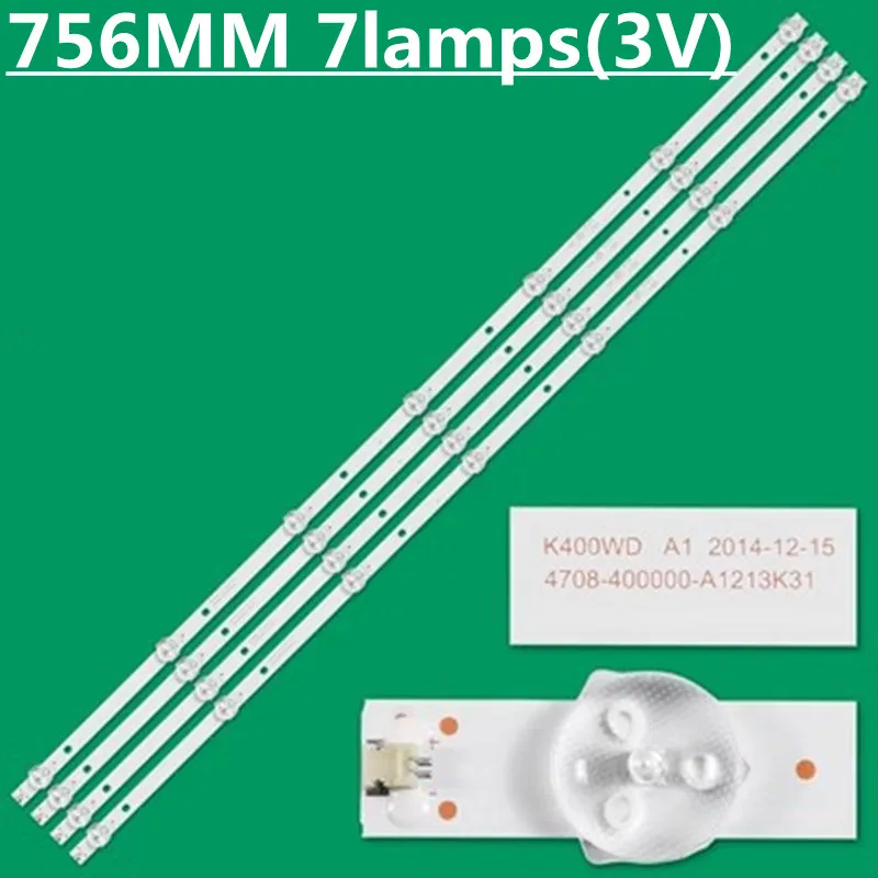 

LED Backlight Strip For AOC T4012M T4012S3 K400WD A1 4708-400000-A1213K31 40PFS5073/60 40PFF5455 40PFF3250/T3 40PFF5459/T3