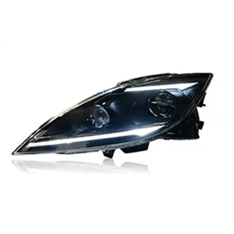 Car For Mazda 6 Atenza Headlight 2009-2016 Upgrade Modified to New DRL Dynamic Turn Signal LED Headlight Auto Accessories