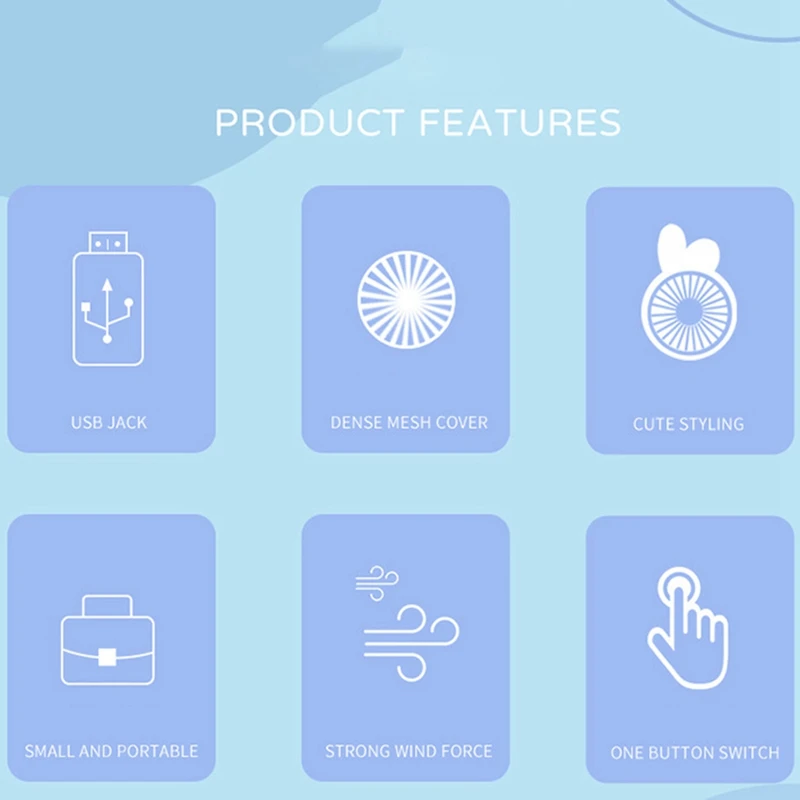 مروحة كهربائية لطيفة خالية من اليد ، مروحة شخصية يمكن ارتداؤها ، تعمل بالبطارية للومضات الساخنة ، المنزل ، من من من من من من نوع mAh