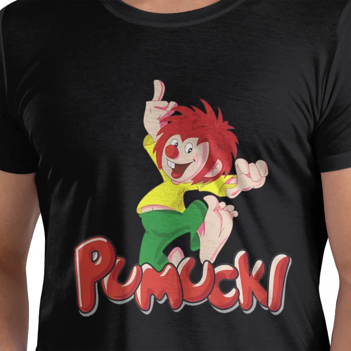 

Pumuckl 16, футболка из 100% хлопка, мужские модные футболки, мужские футболки с круглым вырезом и коротким рукавом, S-6XL