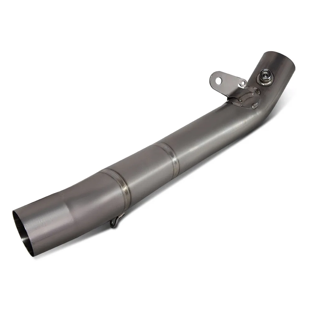 For Kawasaki ZX6R ZX-6R 2021-2025 Motorcycle Exhaust Modify Full Titanium Adapter Tube 60MM Escape Middle Link Pipe Racing Line