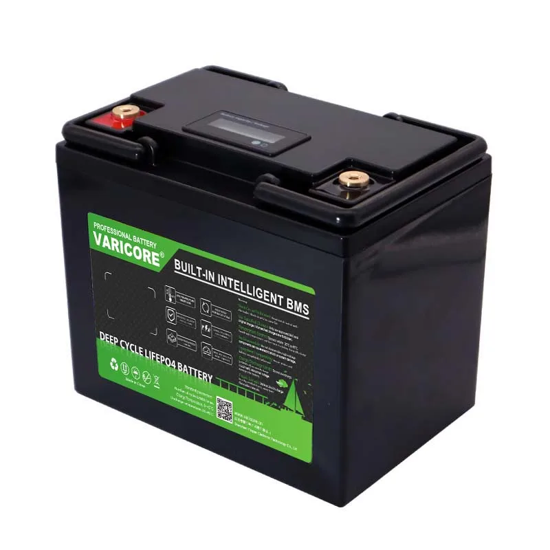 VariCore 12V 40Ah 32Ah LiFePO4 Battery Lithium Iron Phosphate with BMS for 12.8V 4s Golf Cart Car Ignition Solar 14.6v Charger
