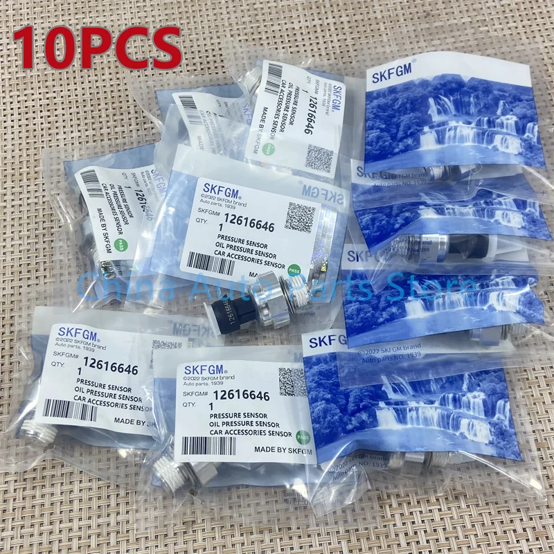 

10X Oil Pressure Switch ASSY Sensor OEM#D1846A 12616646 For Buick Chevy Chevrolet Trailblazer Tahoe GMC 4.8L 5.3L 6.0L 5.7L 6.2L