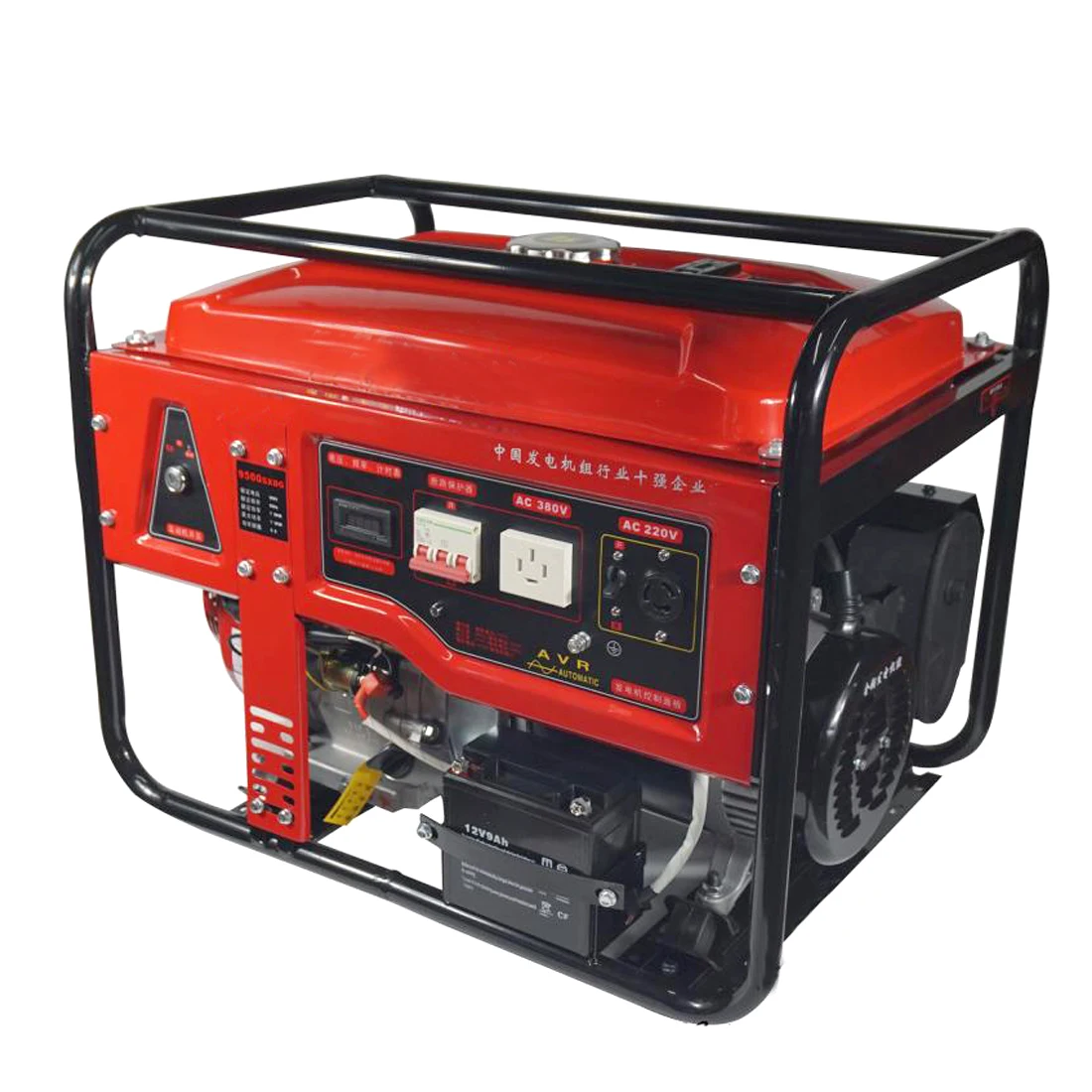 6.5KW 8KW 220V Gasoline Generator Dual Voltage Equal Power 380V Three Phase Generator