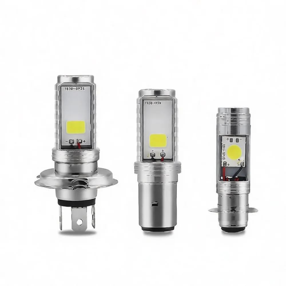 For TCYATO Universal Motorcycle LED Headlight Dual Side Emitting Lamp Electric Scooter Driving Light Bright White 12V 80V