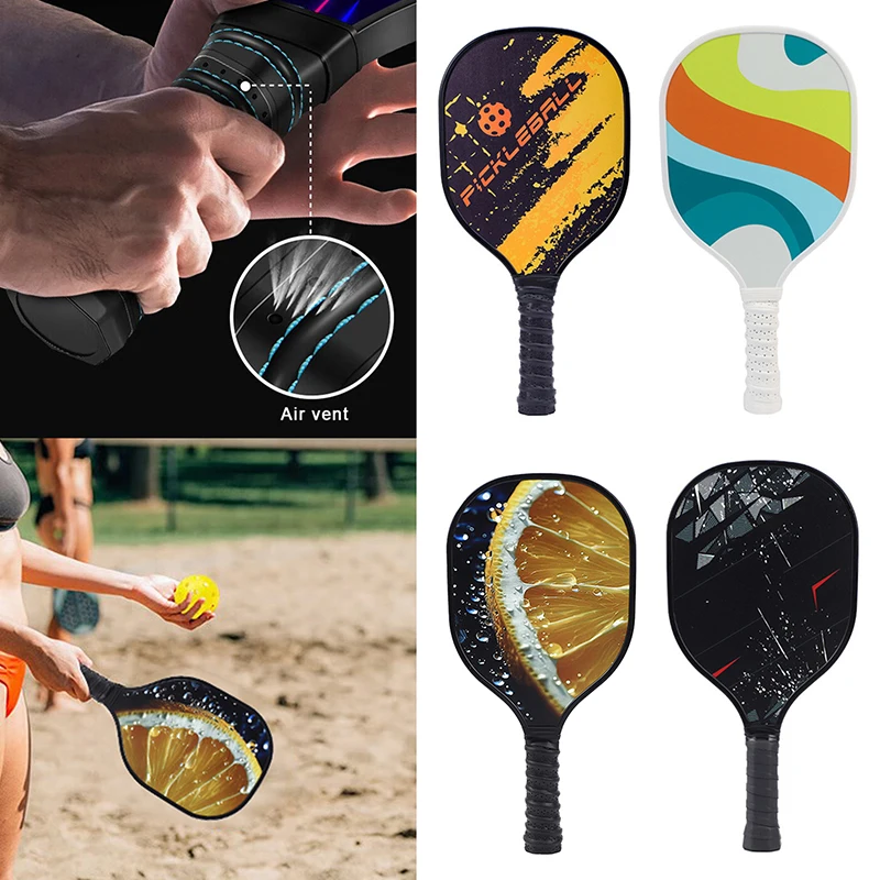 Hot Selling Pickleball Paddle High Quality Wooden Composite Spin Pickleball Paddle