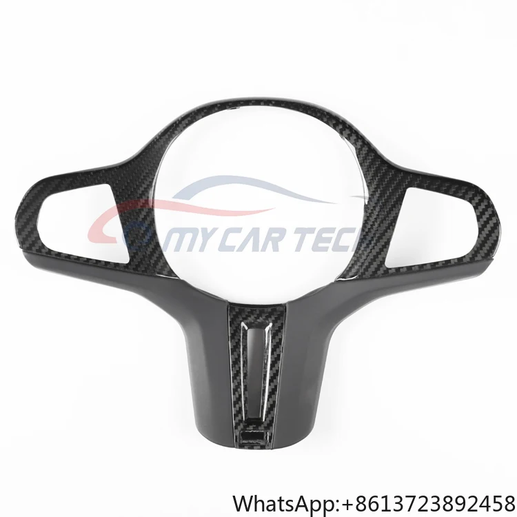 

Carbon Fiber Steering Wheel Cover for BMW M2 M3 M4 G Chassis ID7 G87 G80 G82 G83 2021-2023 Car Decorative Trim Accessories