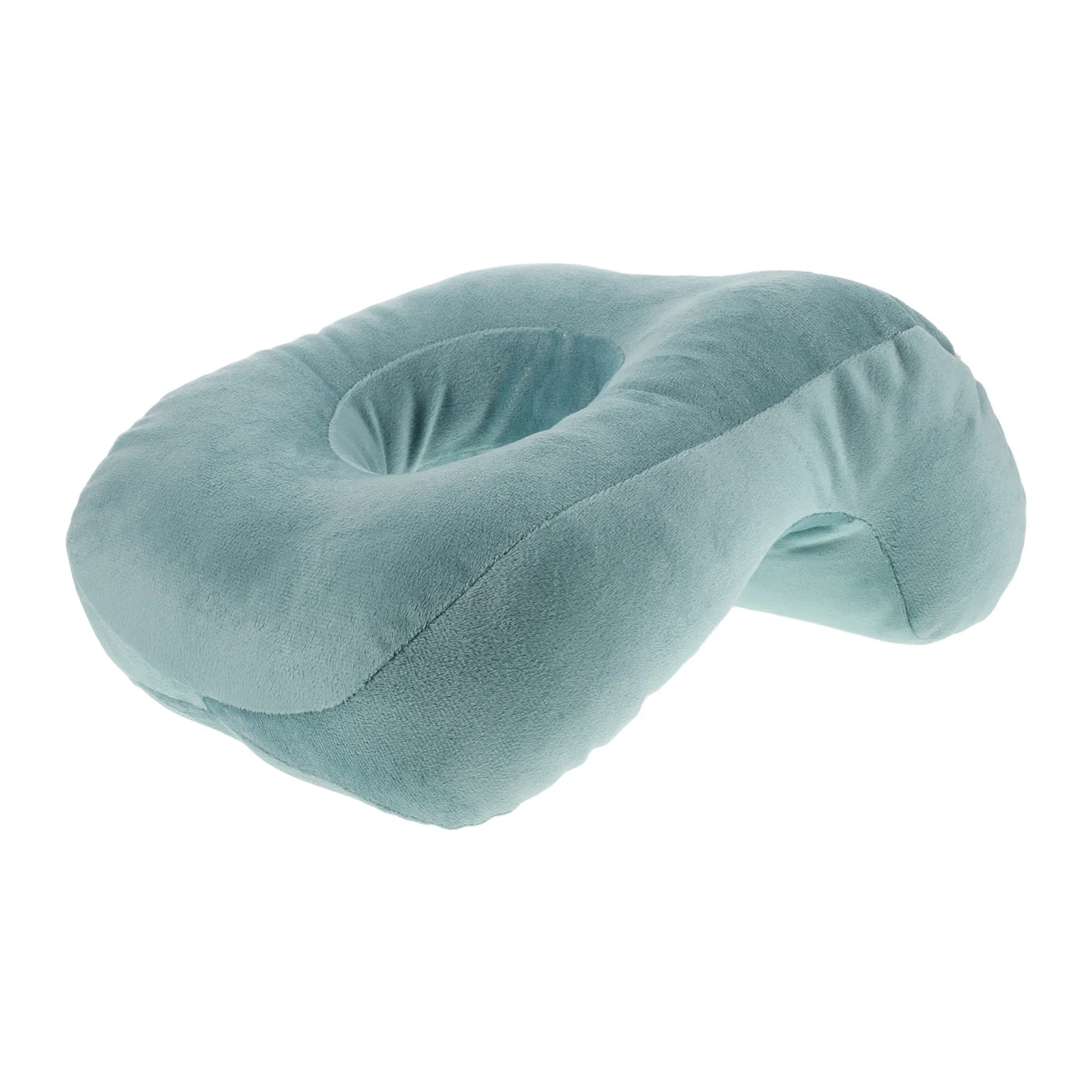 Memory Foam Soft Nap Pillow Sea Blue Slow Rebound Office School Dorm Desk Face Down Sleeping Pillow Removable Washable Cover