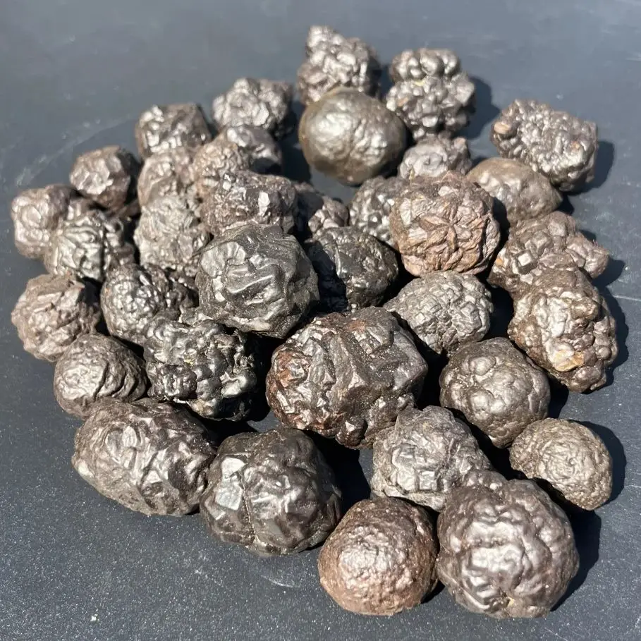 Natural Egypt Prophecy Stone Black Diamondstone Carbonado Crystal Quartz Points irregular Mineral Ore Healing Stone Home Decor
