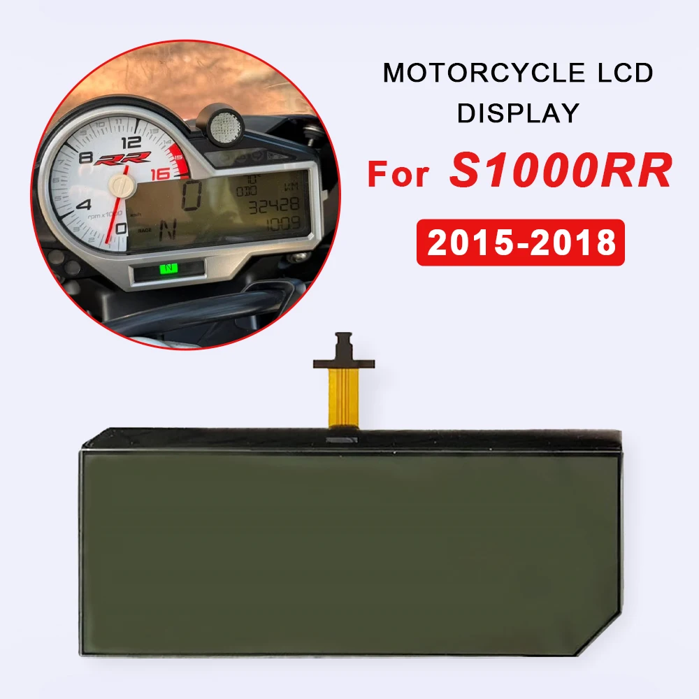 For BMW S1000RR S 1000 RR S1000 1000RR 2015-2017 2018 Motorcycle LCD Display Motorbike Speedometer Instrument Screen Accessories