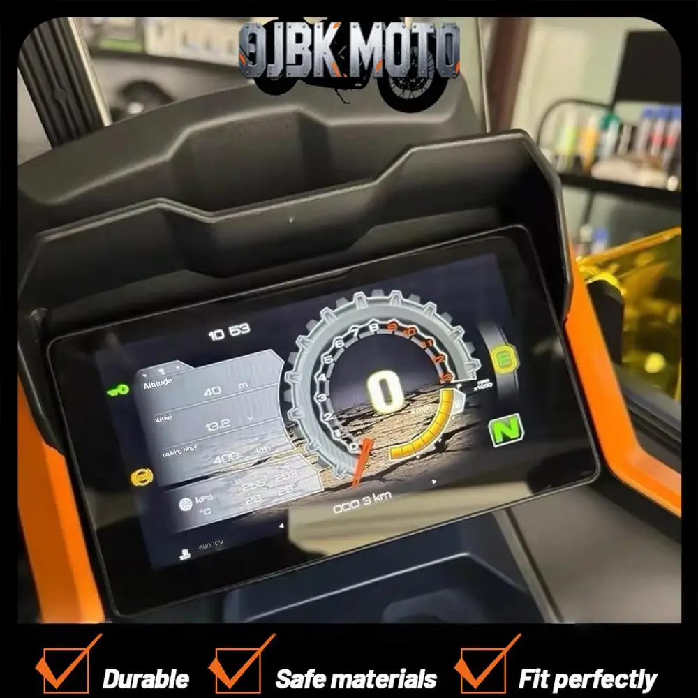 【Perfect fit】For ZONTES 703RR tempered glass film, explosion-proof film, high-definition anti-scratch instrument panel film.