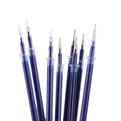 20 Pçs/set Hastes de Recargas de Caneta Gel 0.38 milímetros de Tinta Azul Preto Vermelho Neutro Caneta Lavável Punho Recarga Haste Material Escolar Dos Artigos de Papelaria