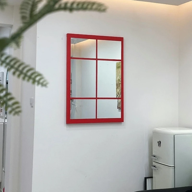 Mirror decorative painting simulation fake window hanging painting living room bedroom modern simplicity