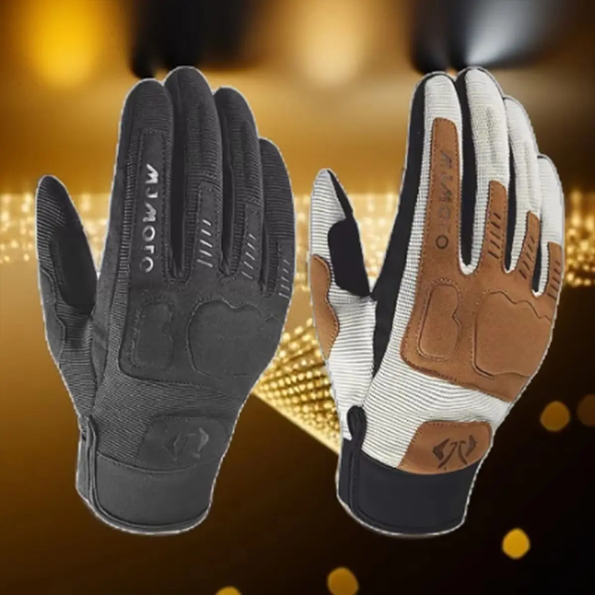 

Summer Touchscreen Breathable Motorcycle Racing Gloves with Knuckle Protection for Men Women ATV MX UTV BMX Off-Road Cycling