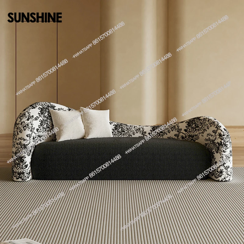 Couch Nordic Outdoor Sofa Corner Bedroom Velvet Lounge Love Seat Living Room Sofas Curved Relaxing Sillon Cama Home Furniture