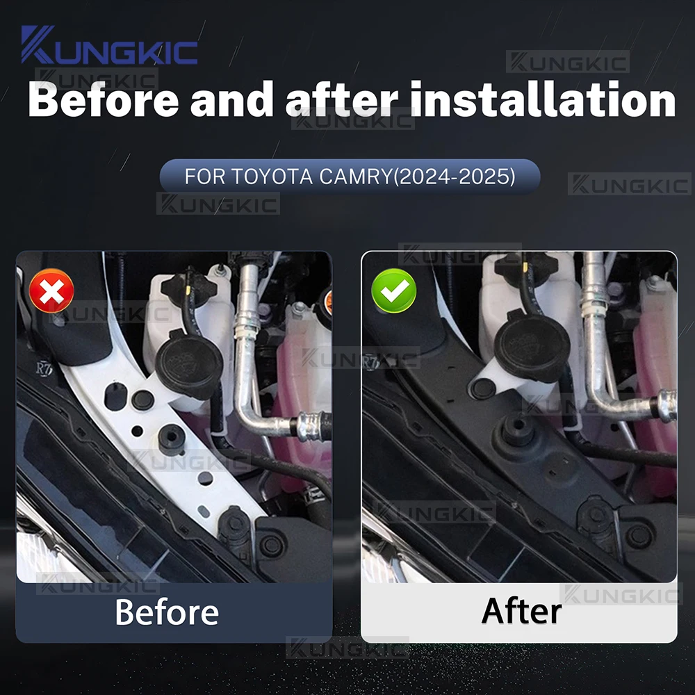 For Toyota Camry XV80 2024 2025 9th Engine Warehouse Dustproof Noise Barriers Protection Car-covers