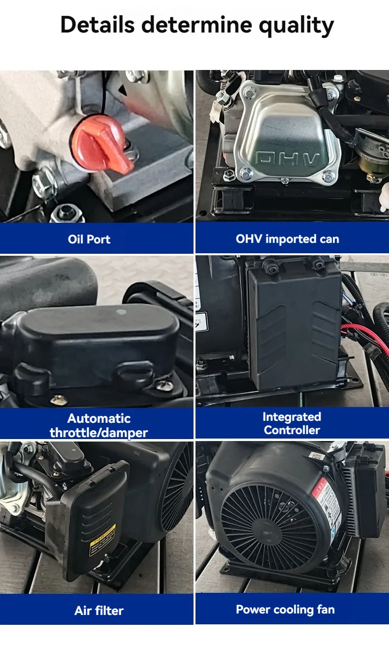 Electric Vehicle Range Extender Intelligent Variable Frequency Generator for Three-Wheel Four-Wheel Sedan 48V 60V 72V