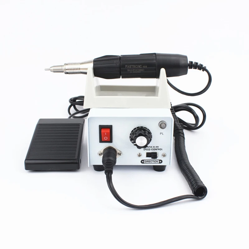 Dental Grinder Type 90 Jade Manicure Electronic Engraving Machine Mini Desktop Polishing Tool 65W Grinder 0-35000RPM