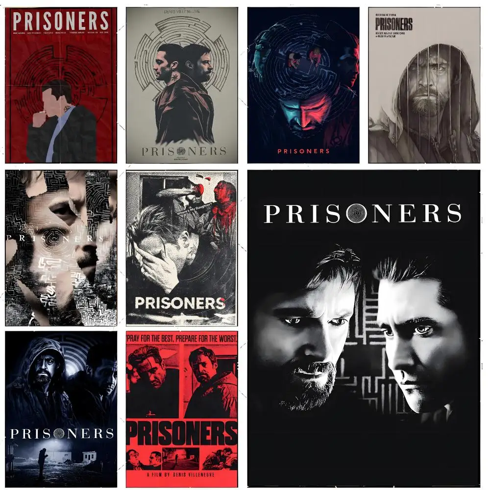 Movie Thriller P-Prisoners Poster Premium Decor Art & Gift for Household Lounge Home Ornaments