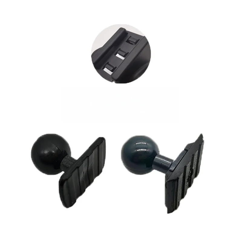 Mini-Klebehalterung für Mobiltelefone, universell passend für 17mm Kugelkopfdurchmesser, für Auto-Navigation, GPS, Handyhalterung, Zubehör – Detail 3