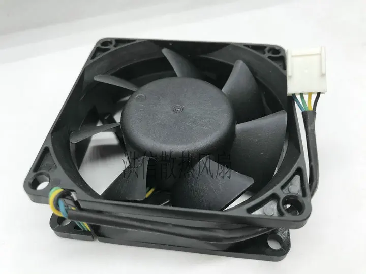 Imagem -03 - Foxconn-ventilador de Refrigeração do Servidor 4-wire Pva070g12q P03 be dc 12v 0.50a 70x70x25 mm